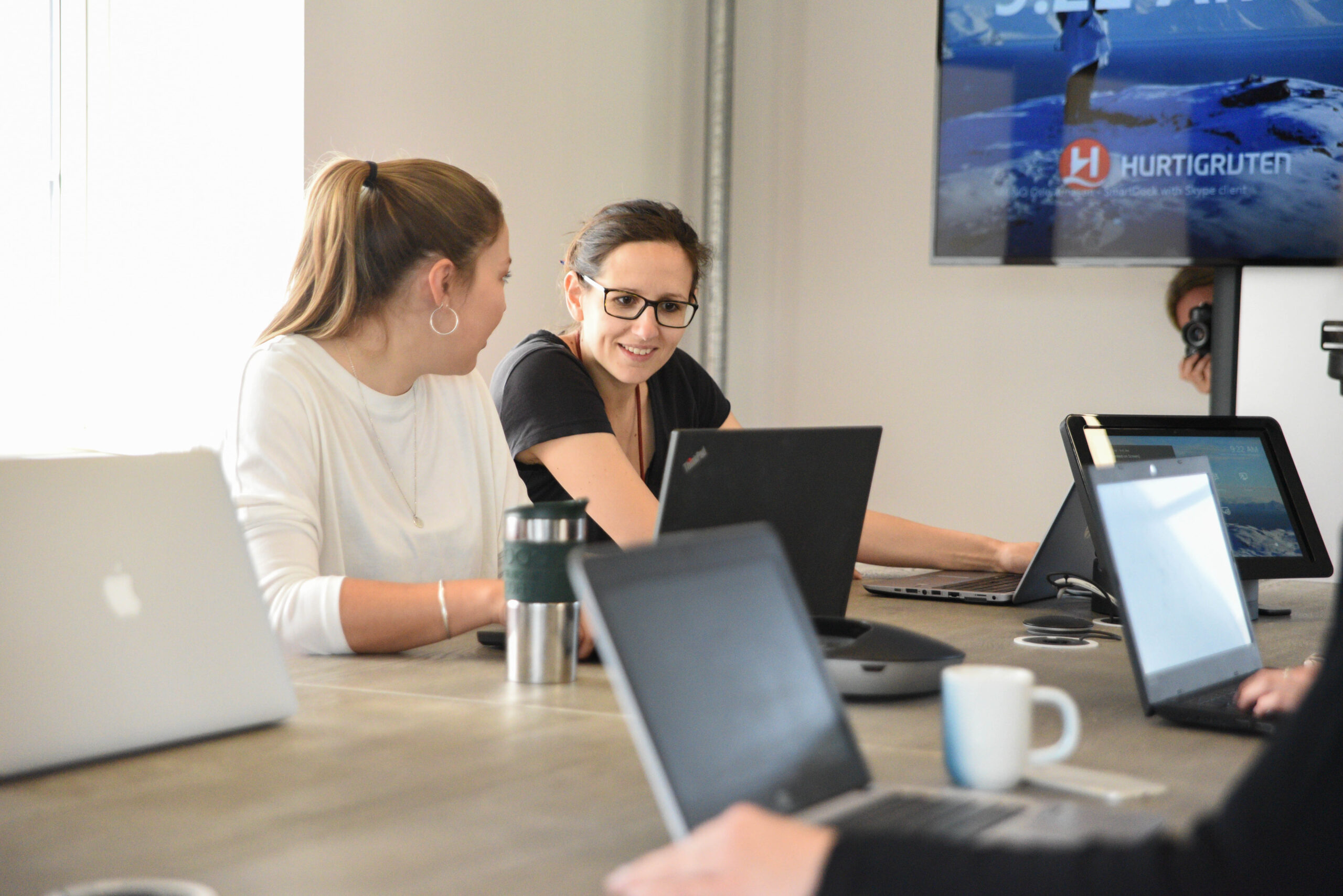 Meeting the Worksploring @ sea way. With Hurtigruten cruises. 
Image courtesy of Hurtigruten.